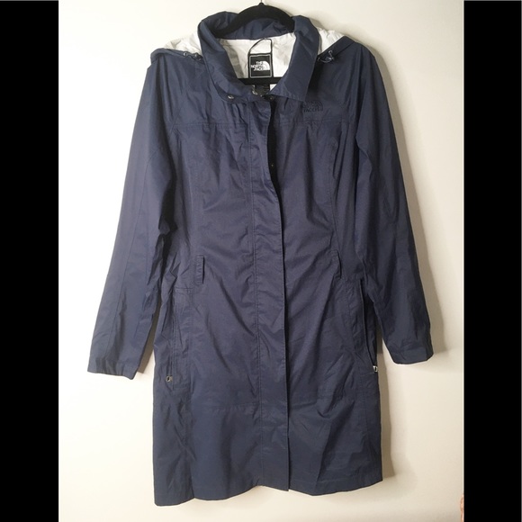 The North Face Jackets & Blazers - Northface Navy Winter Rain Parka Size Large